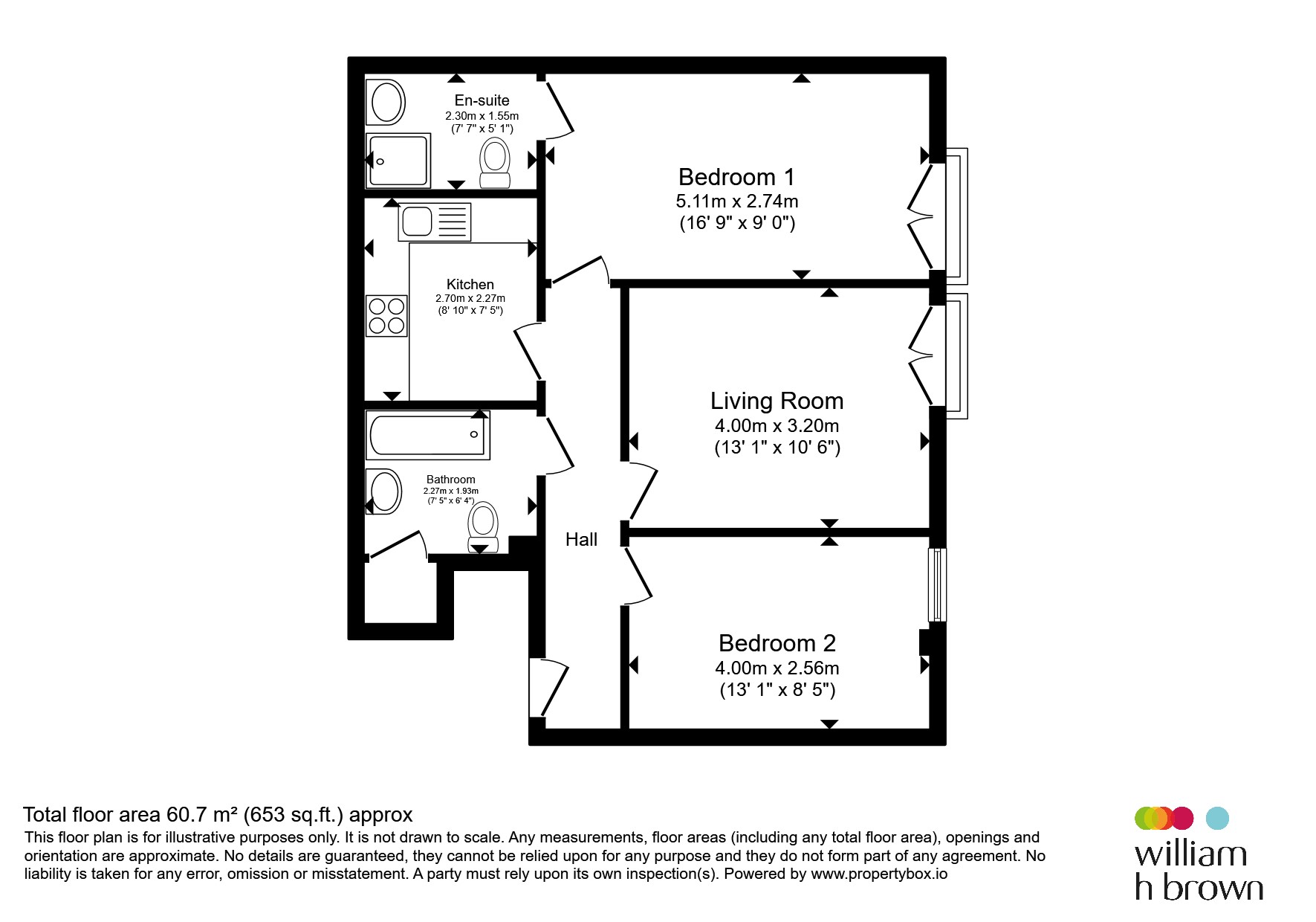 Apartment 51, Lexington Place, 9, Plumptre Street, Nottingham floorplan