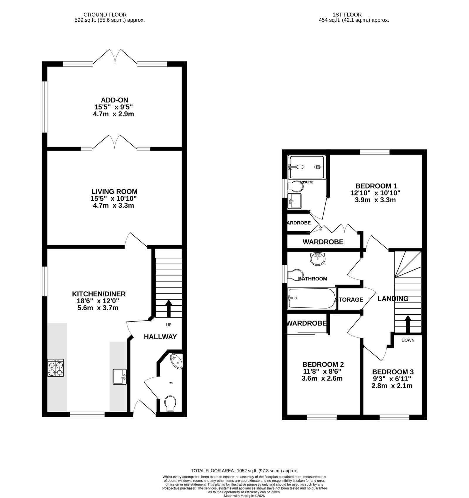 45, Harrier Way, Gloucester floorplan
