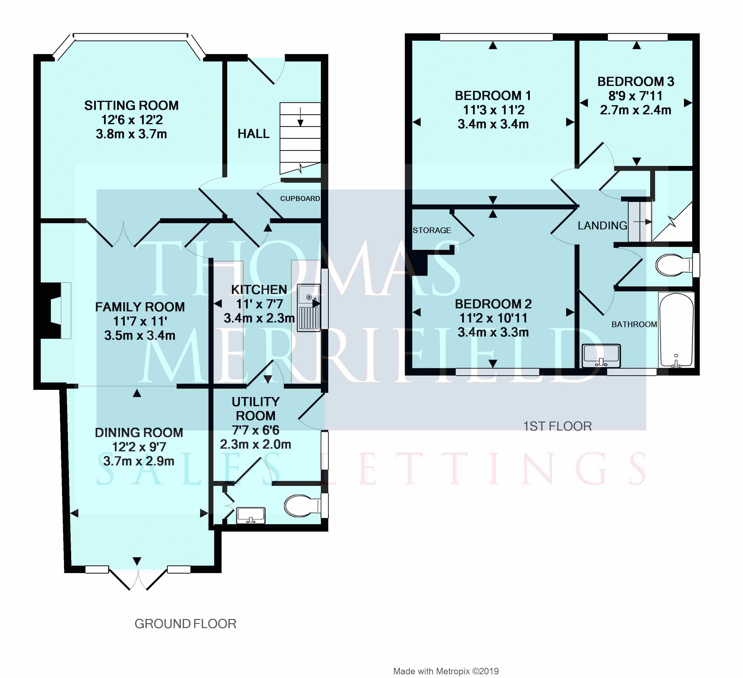 3 Bedrooms Semi-detached house for sale in Norreys Road, Didcot OX11