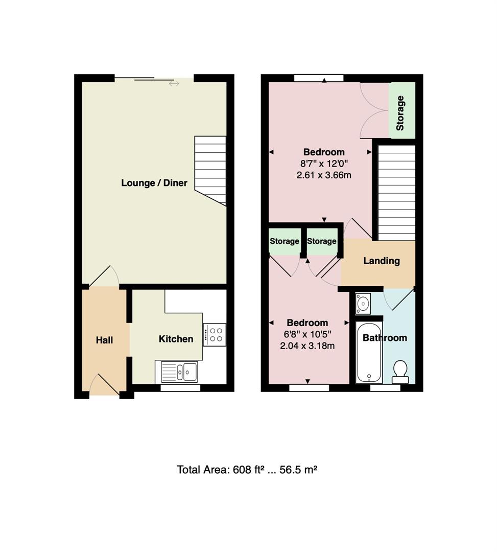 Coedriglan Drive, The Drope, Cardiff CF5, 2 bedroom terraced house for