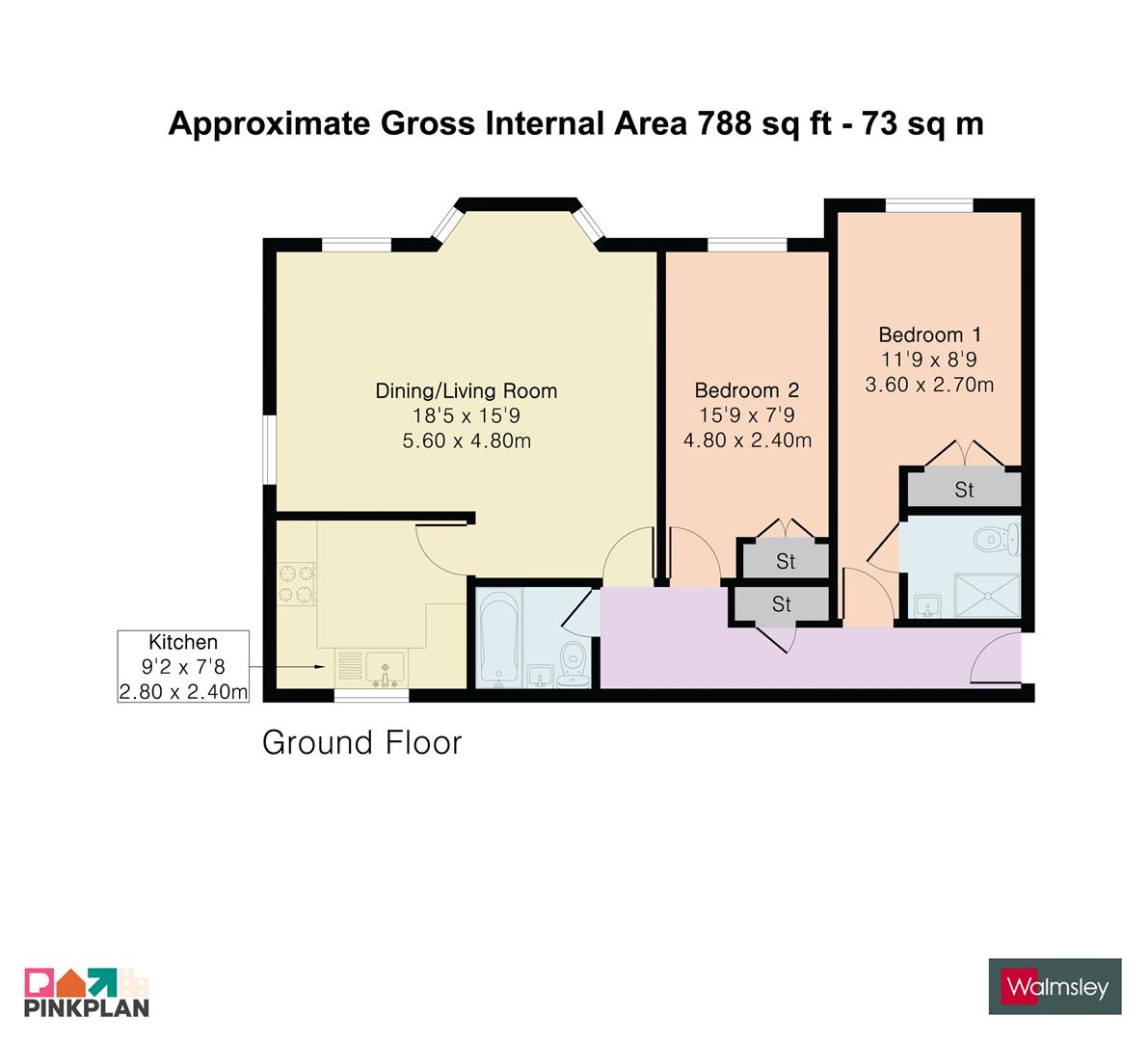 7, Abbotsmead Place, Reading floorplan