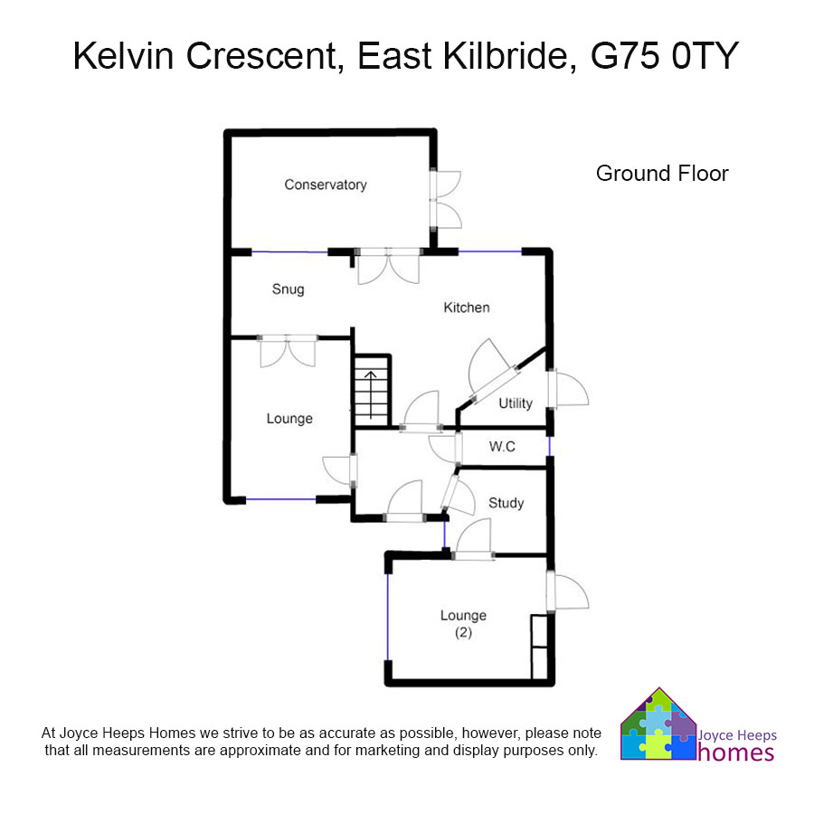 4 Bedrooms Detached house for sale in Kelvin Crescent, Murray, East Kilbride G74