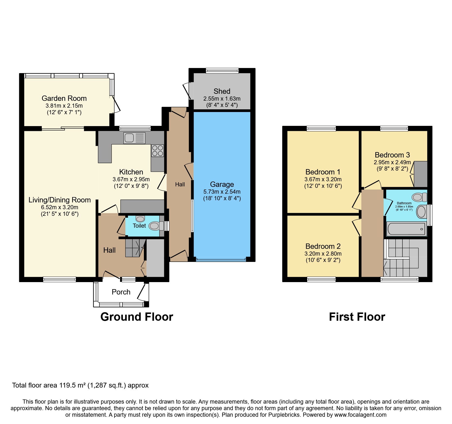 6, Falkland Drive, Newbury floorplan