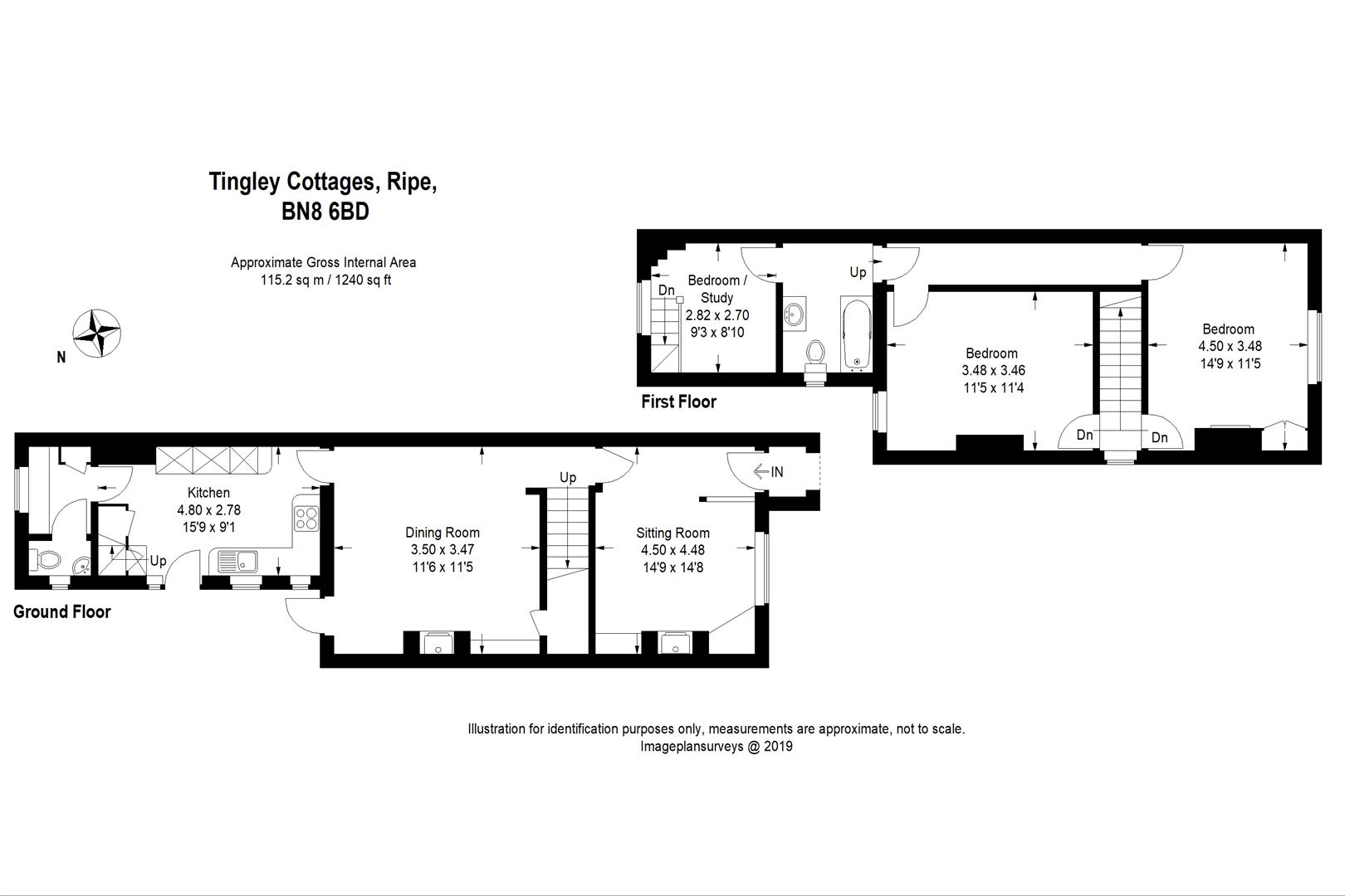 3 Bedrooms Semi-detached house for sale in The Street, Ripe, Lewes BN8