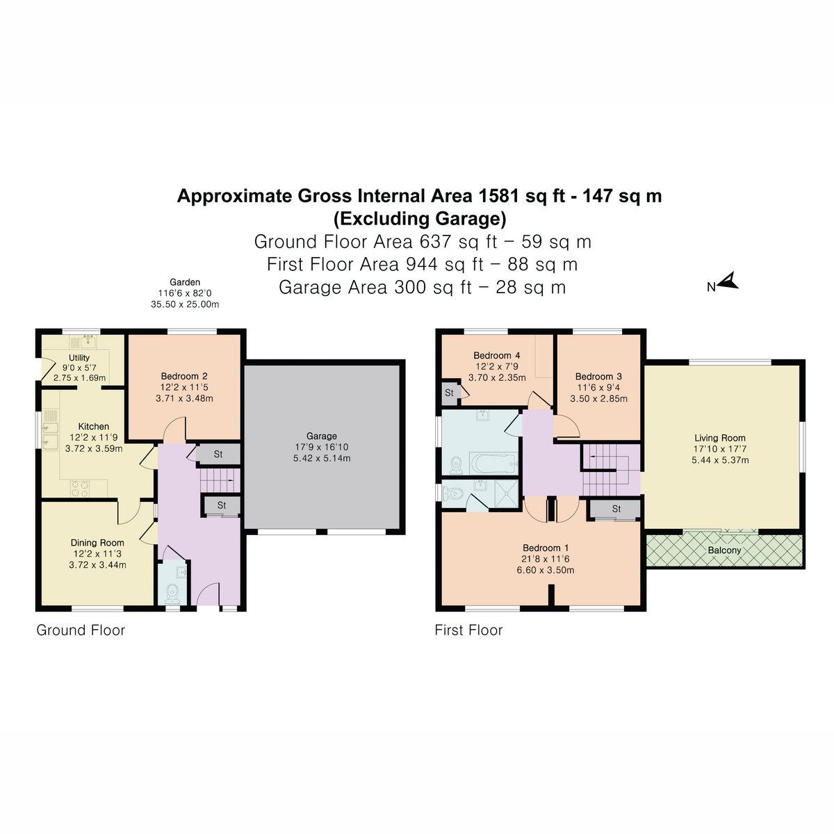 78, Cumnor Hill, Oxford floorplan