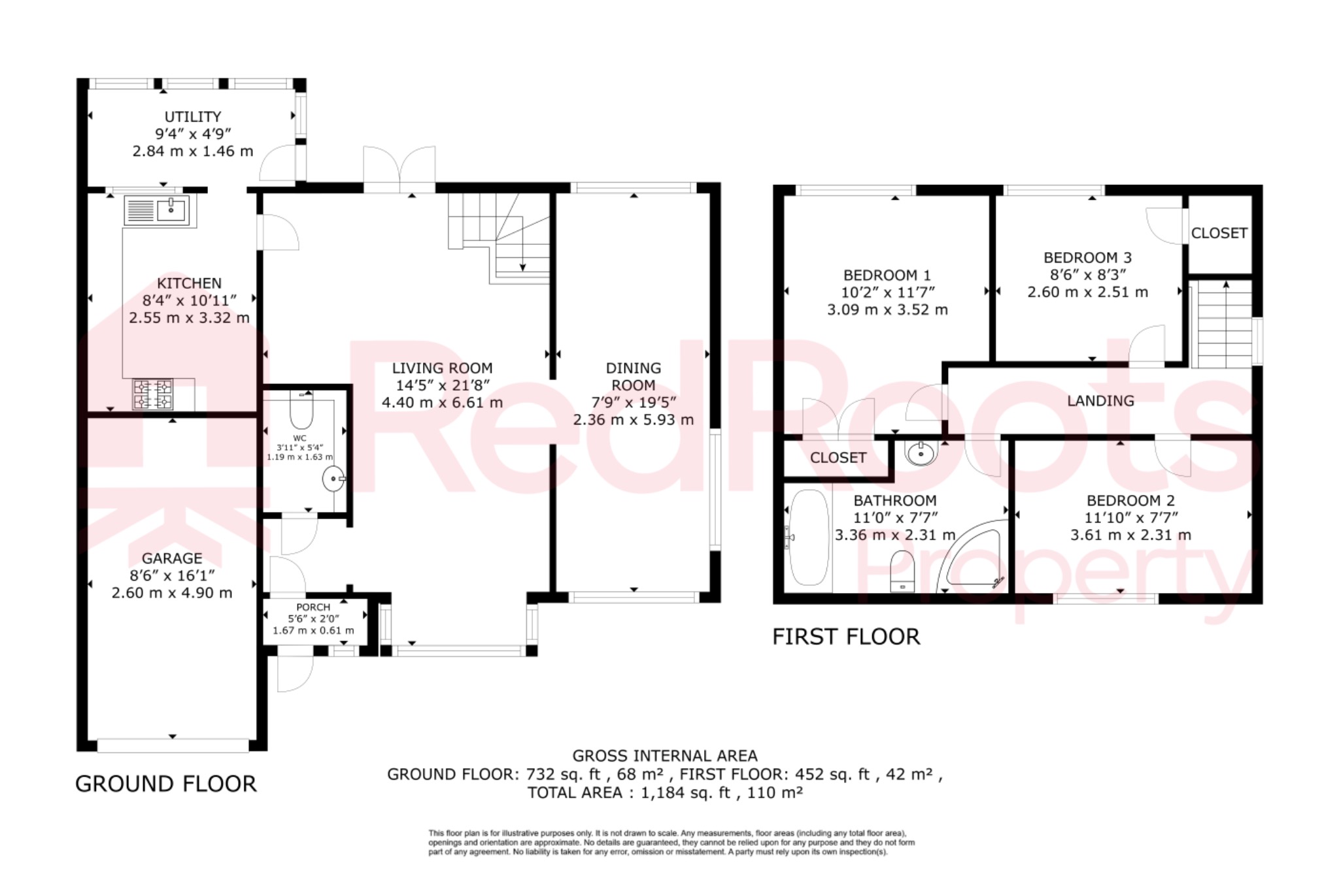 6 Eaton Square, Barnburgh, South Yorkshire floorplan