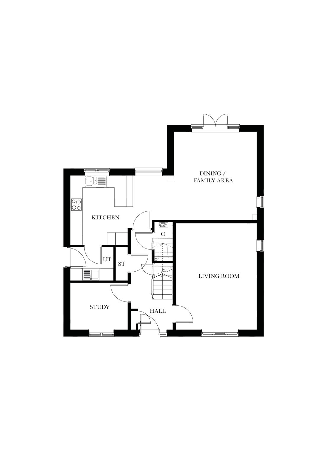 4 Bedrooms Detached house for sale in The Malvern Nup End Green, Ashleworth, Gloucester GL19