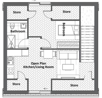 Flat 8, 144-146, Durnsford Road, London floorplan
