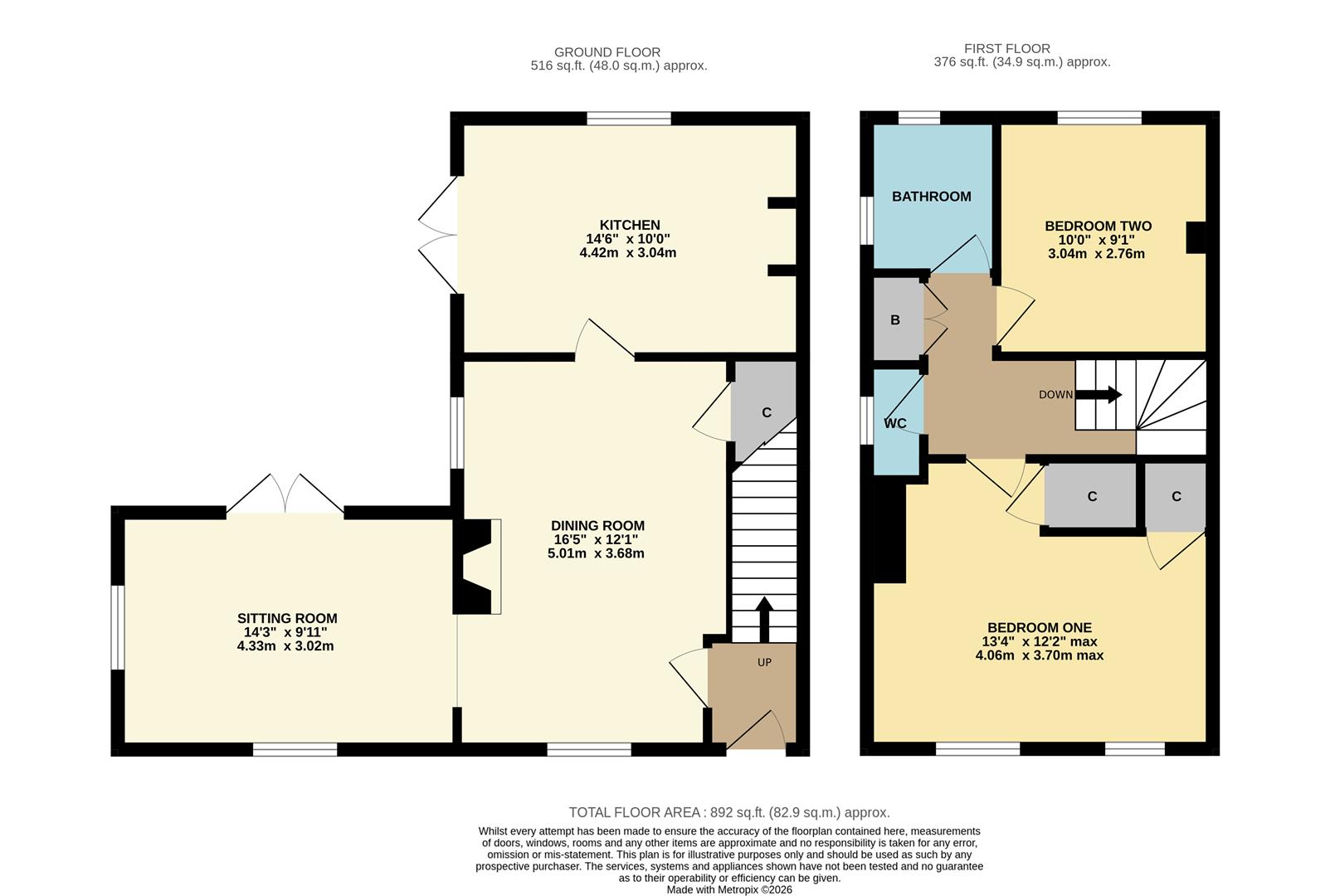 165, Malmesbury Road, Chippenham floorplan