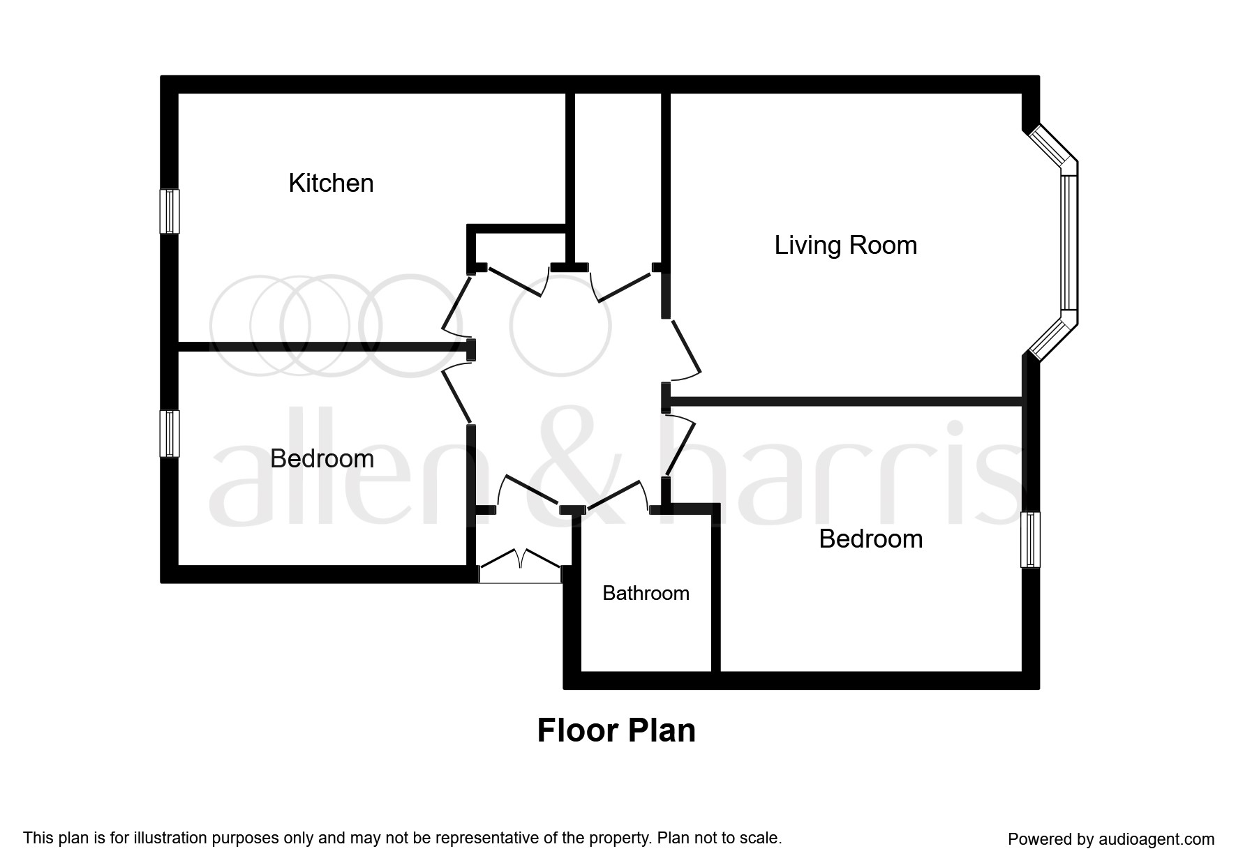 2 Bedrooms Flat for sale in Clarkston Road, Cathcart, Glasgow G44