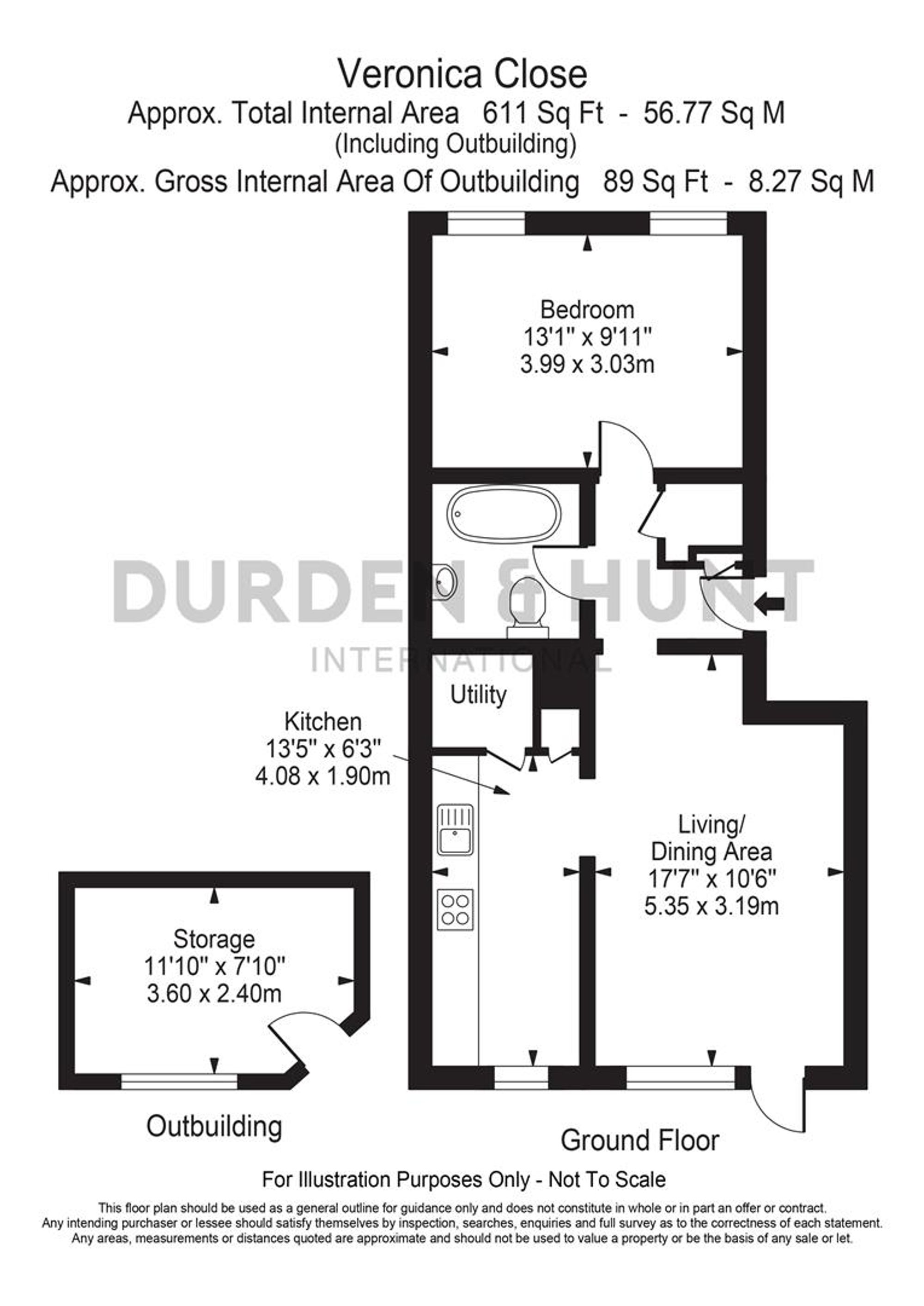 50 Veronica Close, Romford floorplan