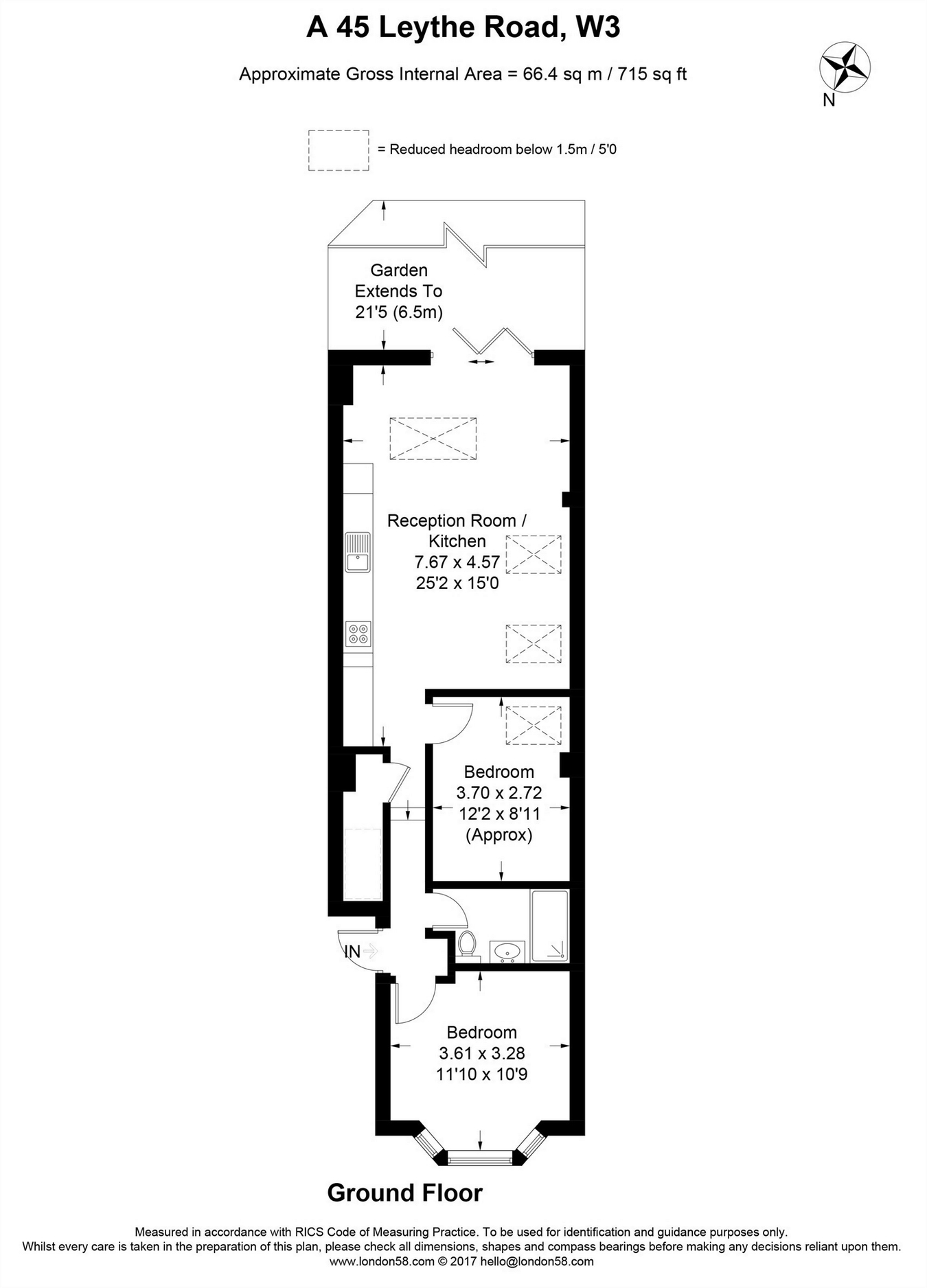 2 Bedrooms Flat to rent in Leythe Road, London W3