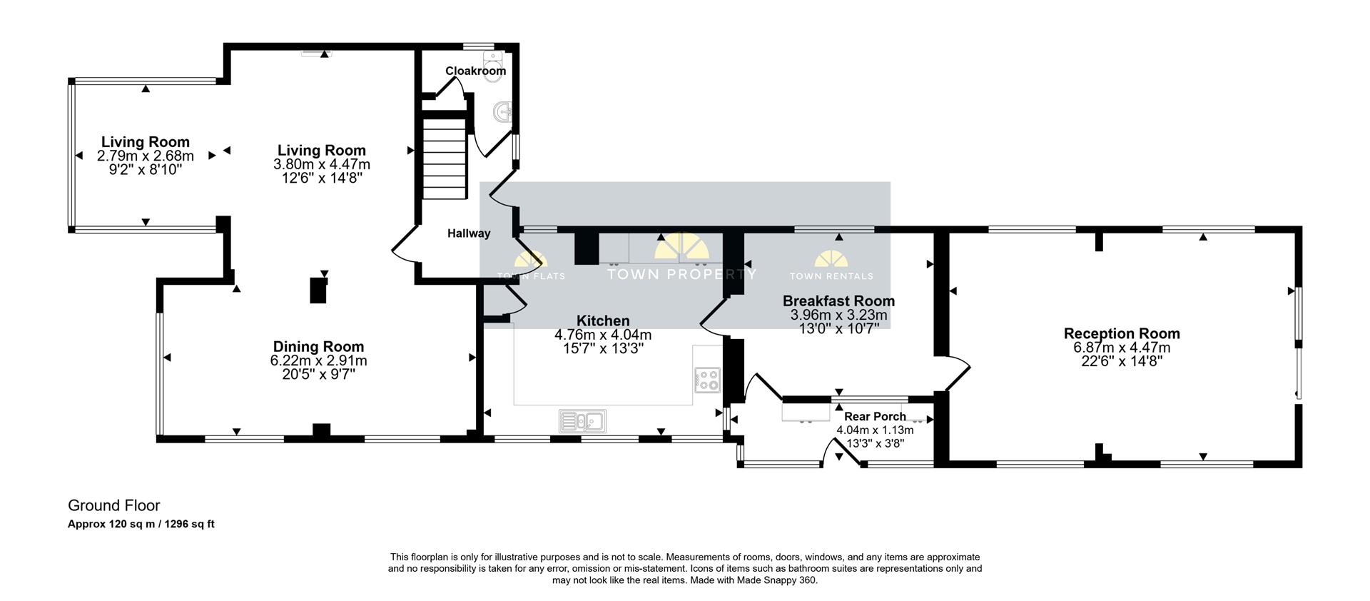 Trundles, Park Avenue, Eastbourne floorplan