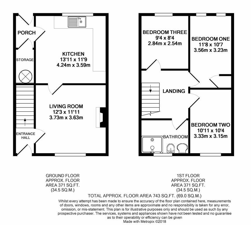 Wycliffe Avenue, York floorplan