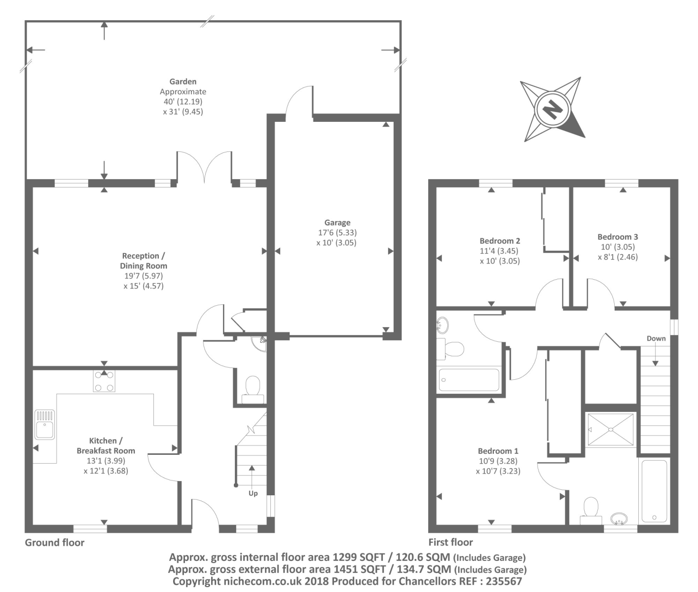 3 Bedrooms Semi-detached house for sale in Yarnton, Oxfordshire OX5