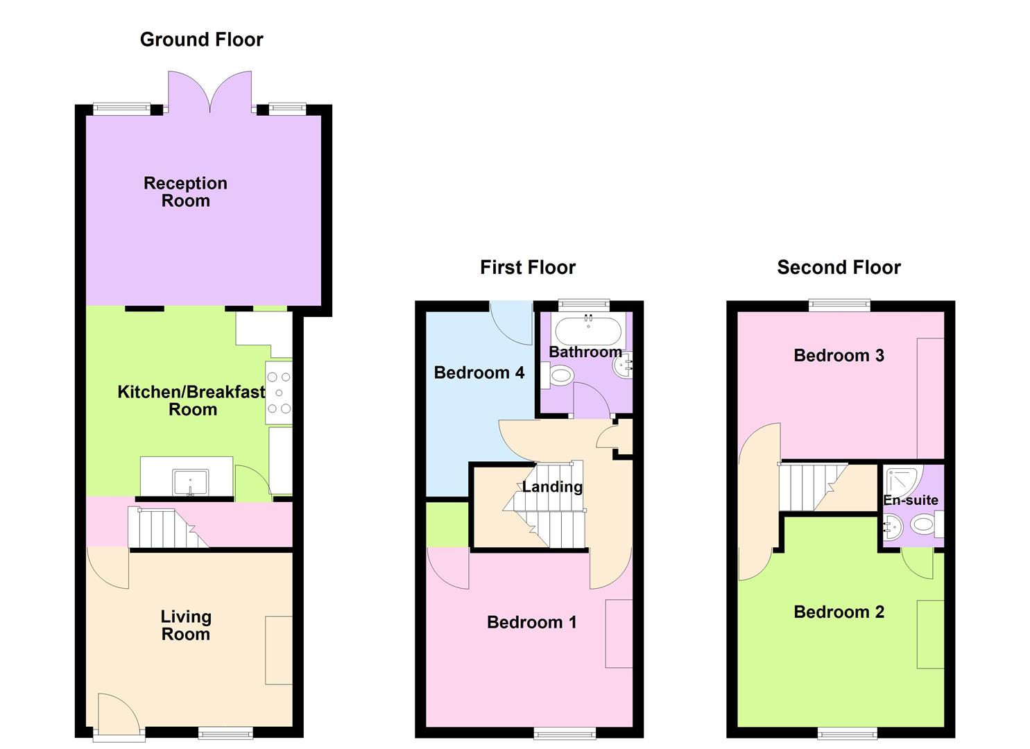 11, Love Lane, Weymouth floorplan