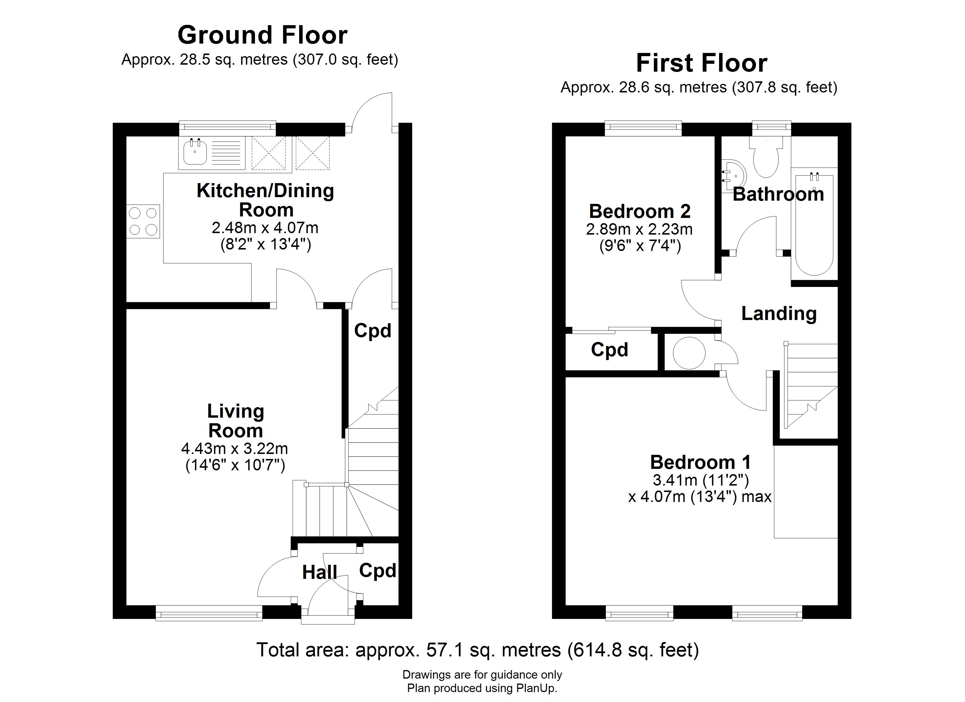 2 Bedrooms Terraced house for sale in The Oaks, Milton, Cambridge CB24