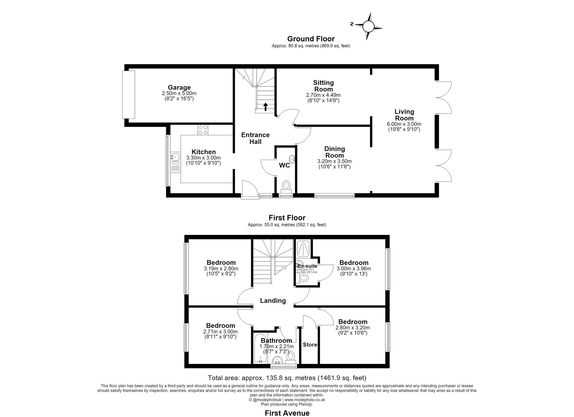 2 First Avenue, Billericay floorplan