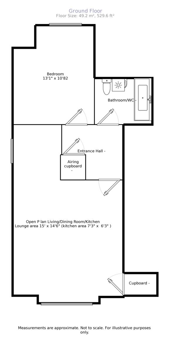 1 Bedrooms Flat to rent in Queens Road, Nuneaton CV11