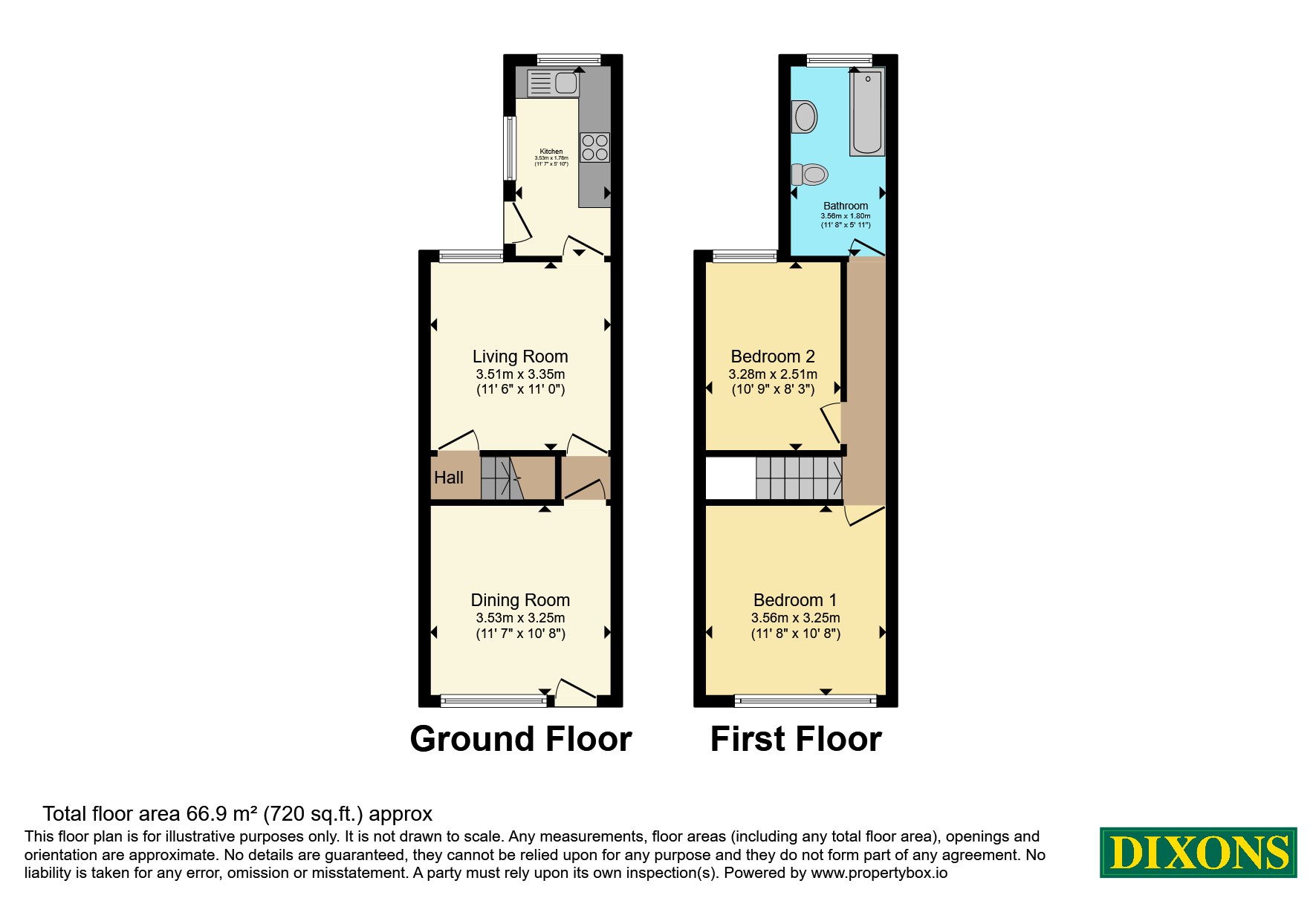 141, Slade Road, West Midlands floorplan