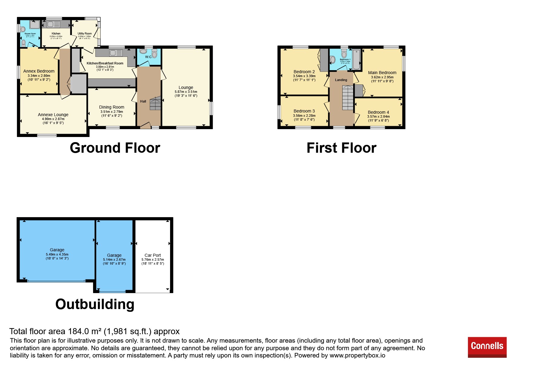 8, Woodlands Drive, Grantham floorplan