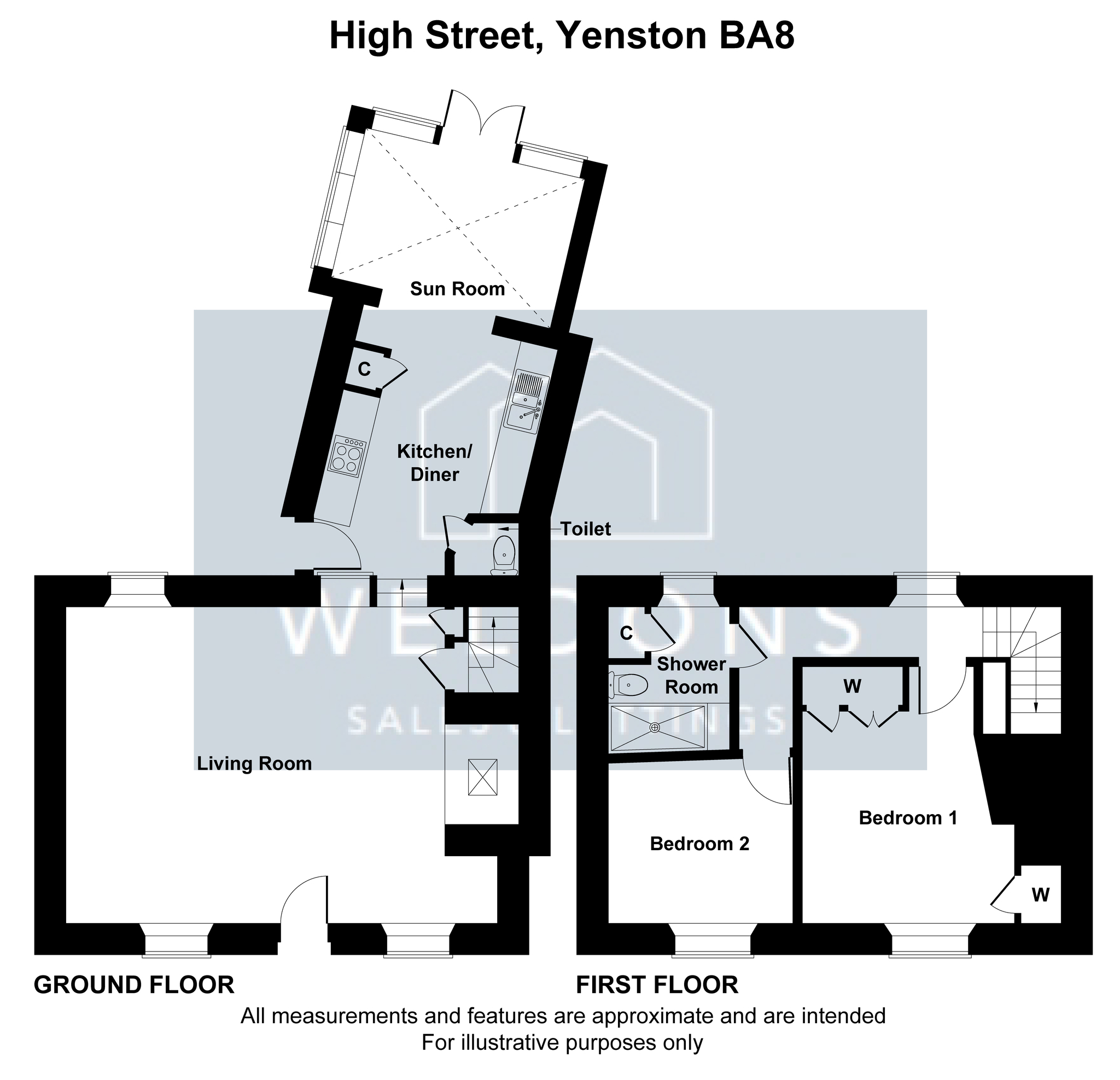 3, High Street, Yenston, Templecombe floorplan