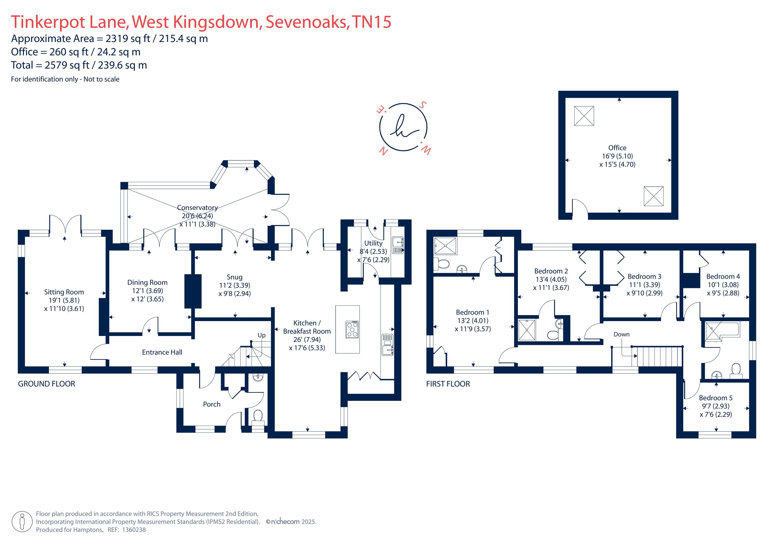 Fernhill, Tinkerpot Lane, West Kingsdown floorplan