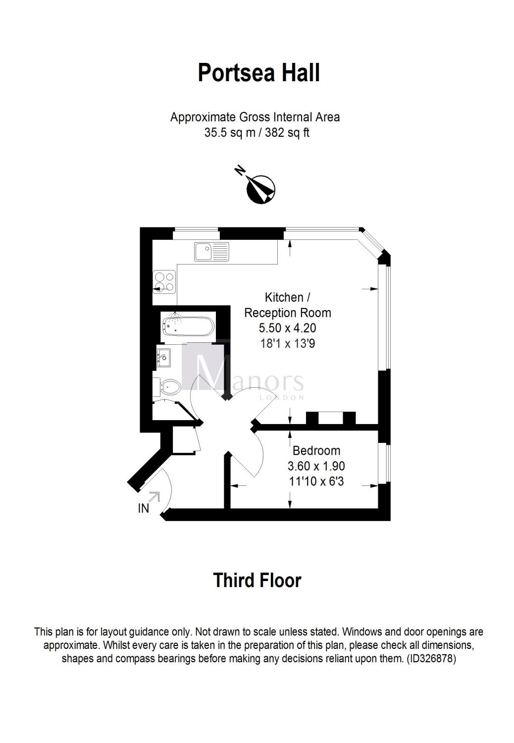 1 Bedrooms Flat to rent in Portsea Place, London W2