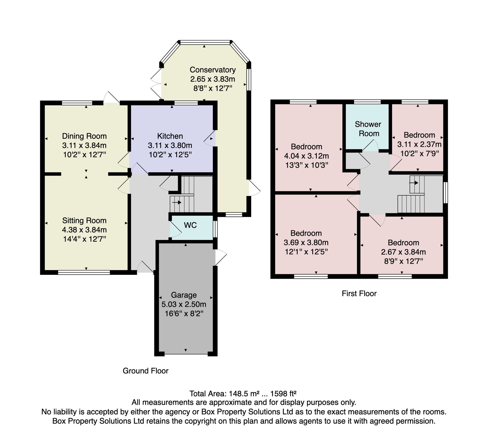 17 Birkdale Avenue, Knaresborough floorplan