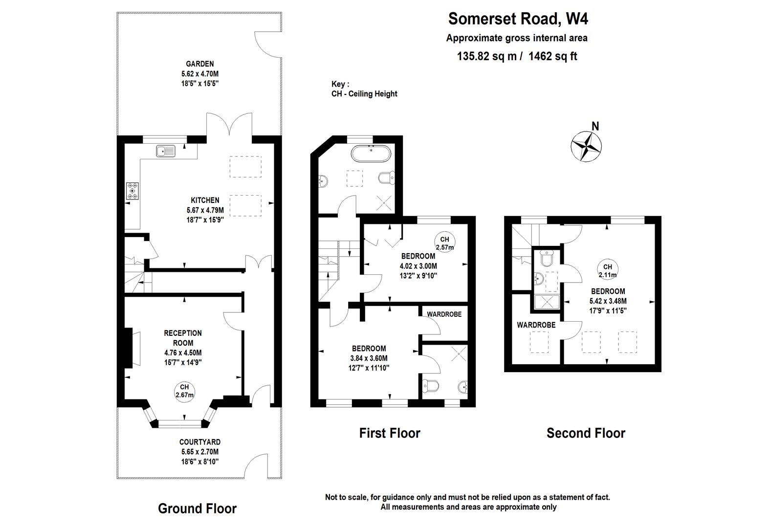 Somerset Road, London W4, 3 bedroom end terrace house for sale