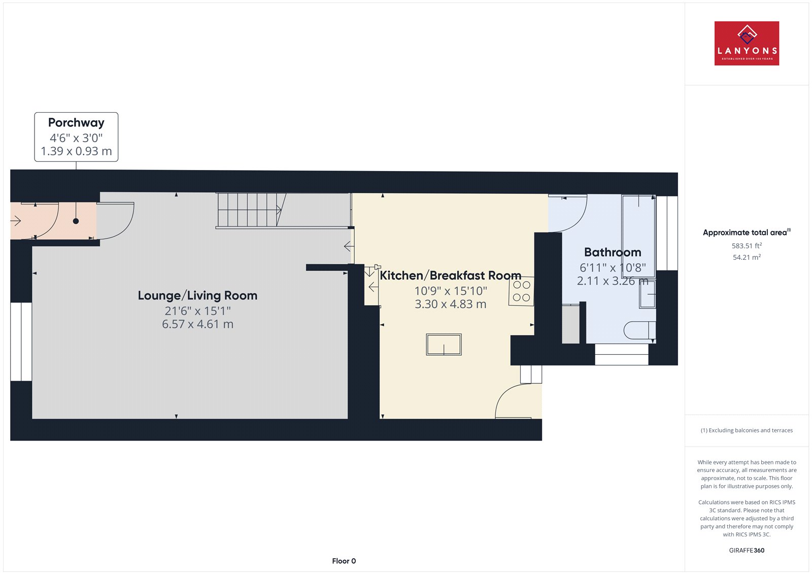 78, Brynhyfryd Terrace, Rhondda Cynon Taf floorplan