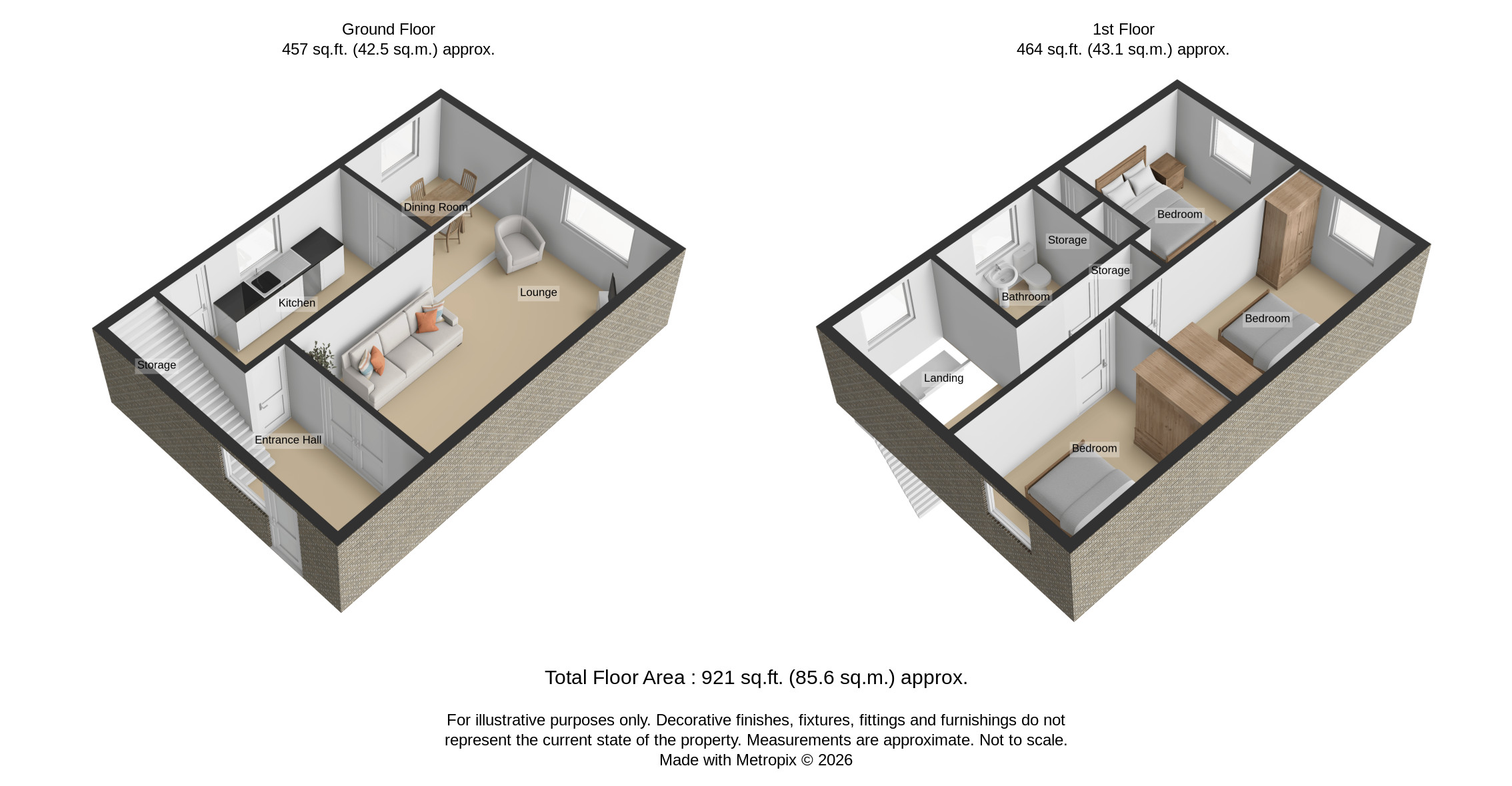 30 Outlands Drive, Hinckley floorplan