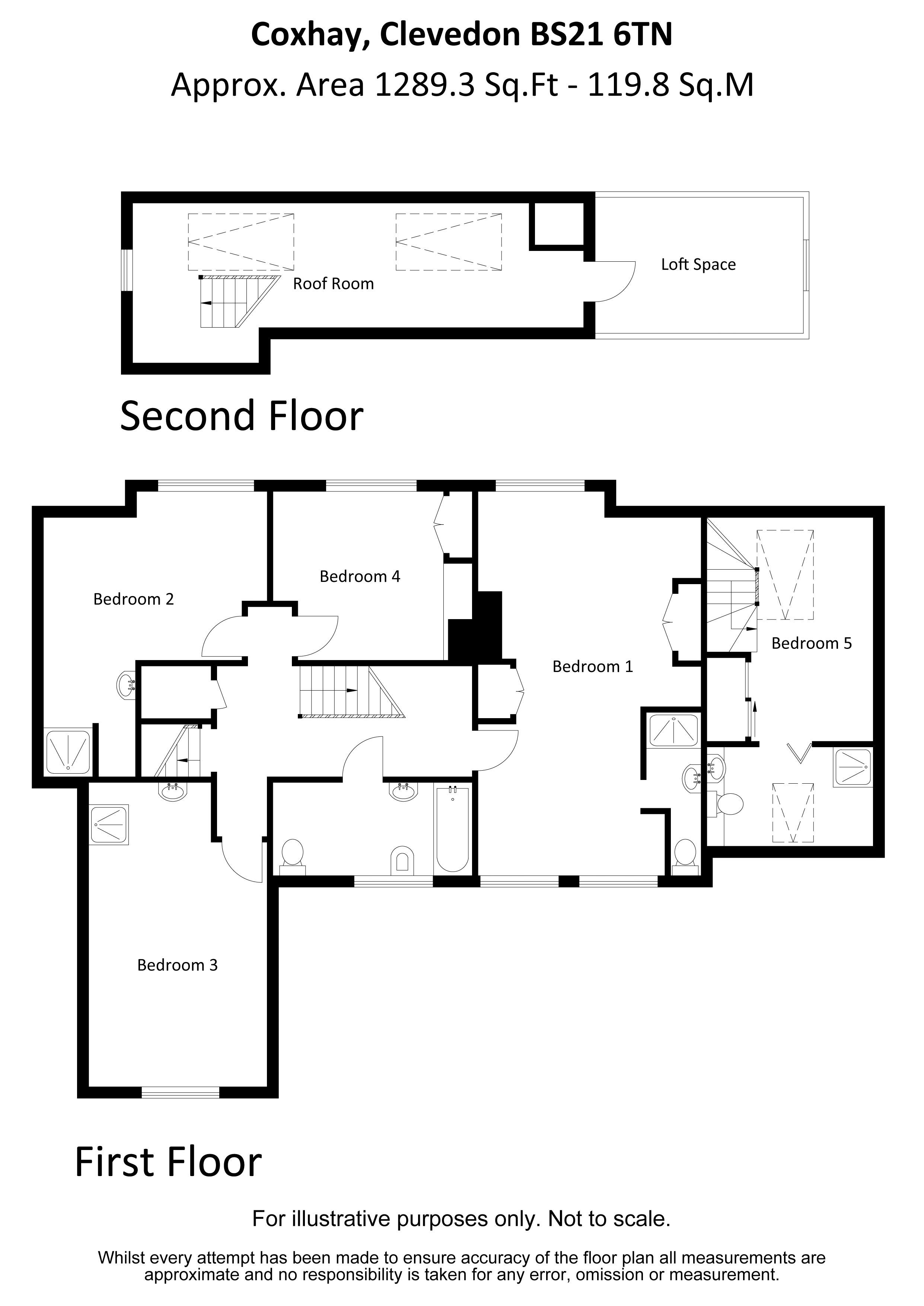 Coxhay, Kenn Street, Clevedon floorplan