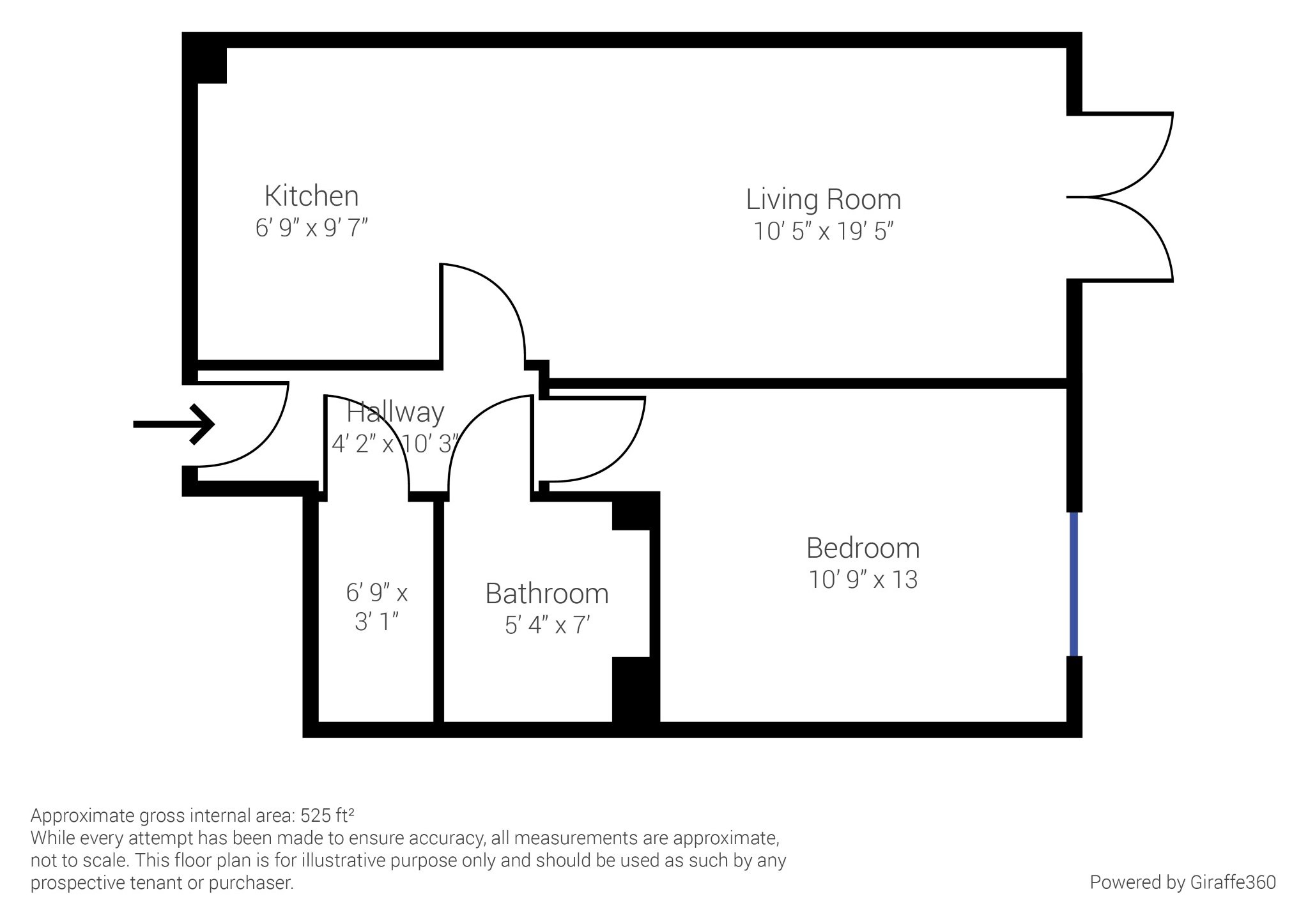 1 Bedrooms Flat to rent in Skeldergate, York YO1