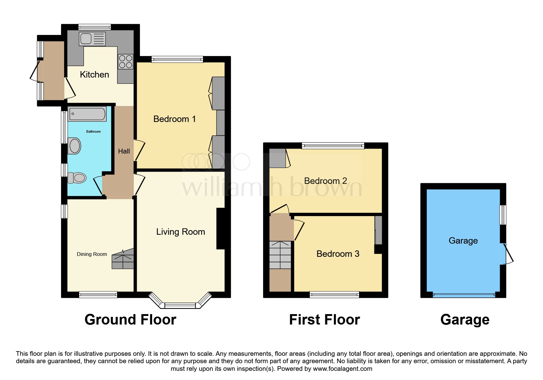 12, Banksfield Avenue, Leeds floorplan