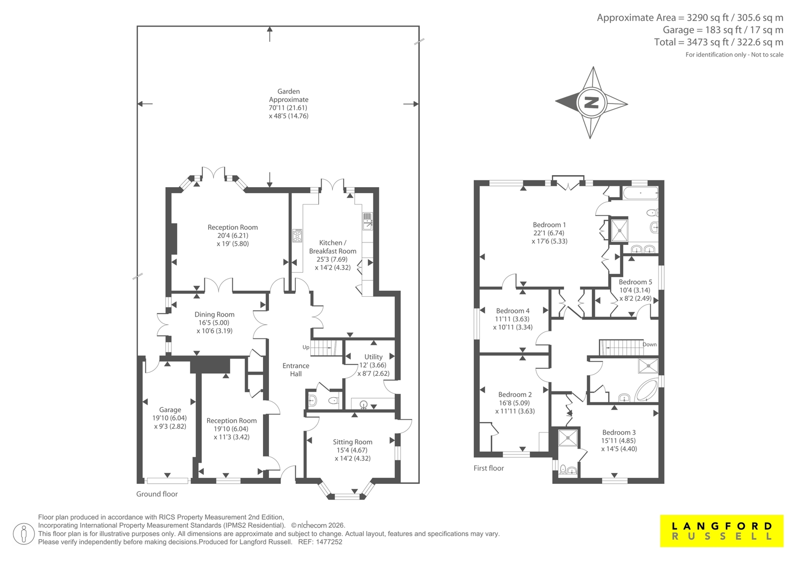 51, Longdon Wood, Keston floorplan