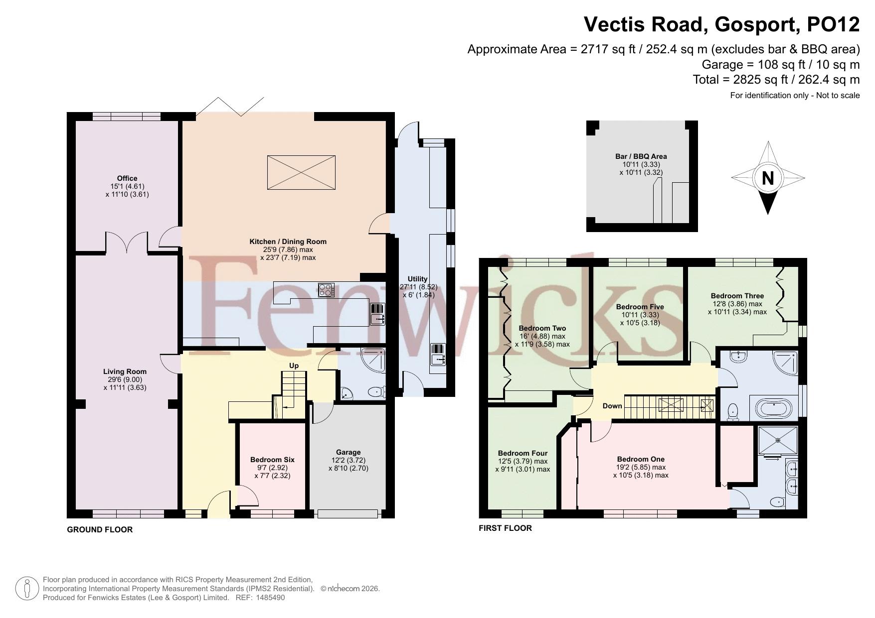 70, Vectis Road, Gosport floorplan