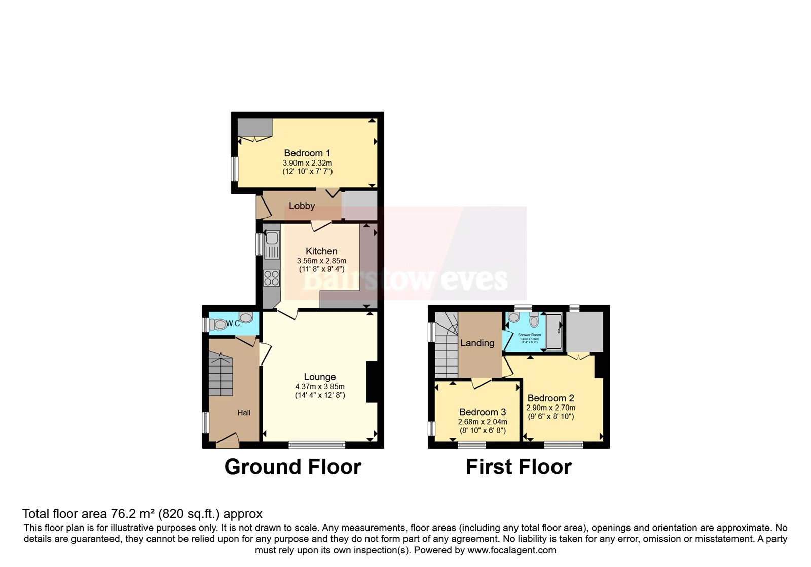 32, High Street, Gainsborough floorplan