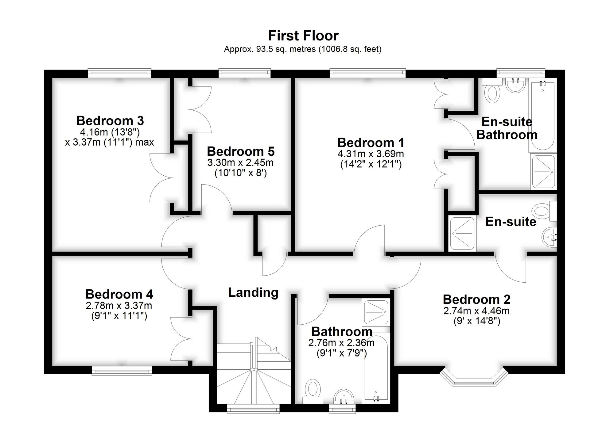 5 Oaks Lane, Croydon floorplan