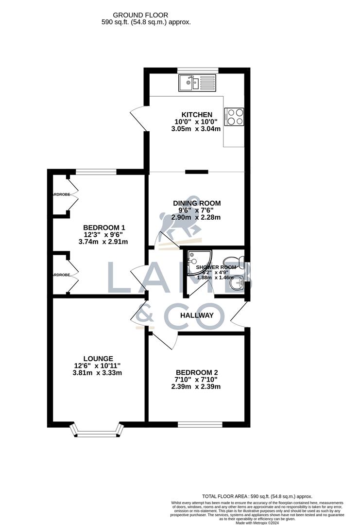 34, Beaumont Avenue, Clacton-On-Sea floorplan