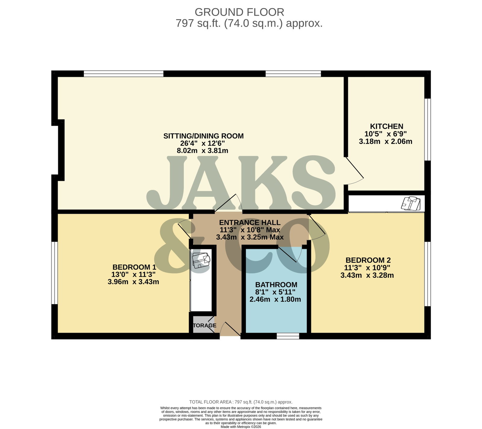 Kingston Court,Flat 1, Kingston Road, Manchester floorplan