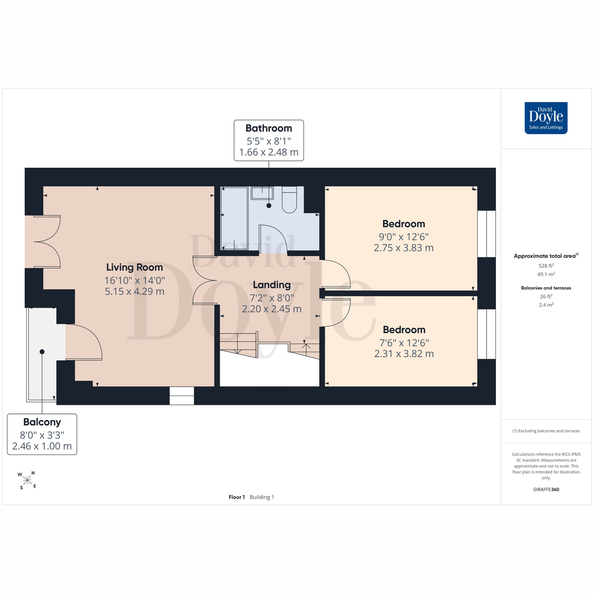 23, Mulready Walk, Apsley Lock floorplan