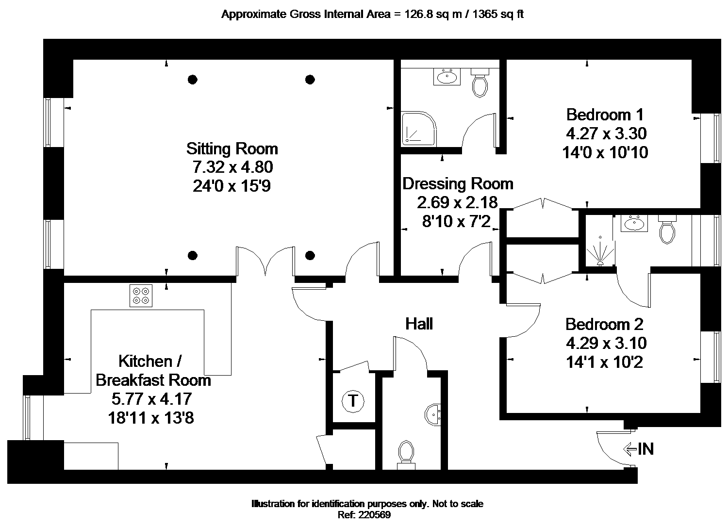 2 Bedrooms Flat for sale in Cotswold Mill, Lewis Lane, Cirencester GL7