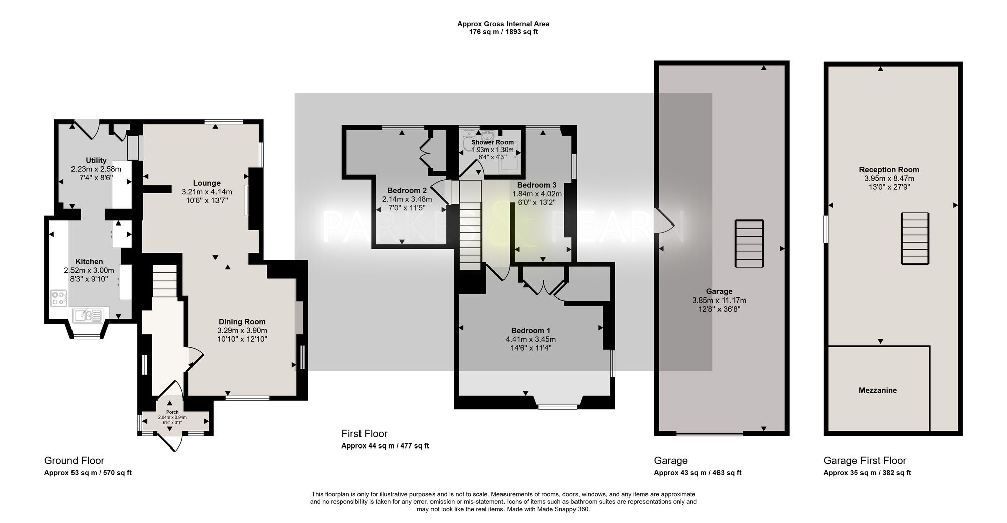 1 Railway Terrace, Liskeard floorplan