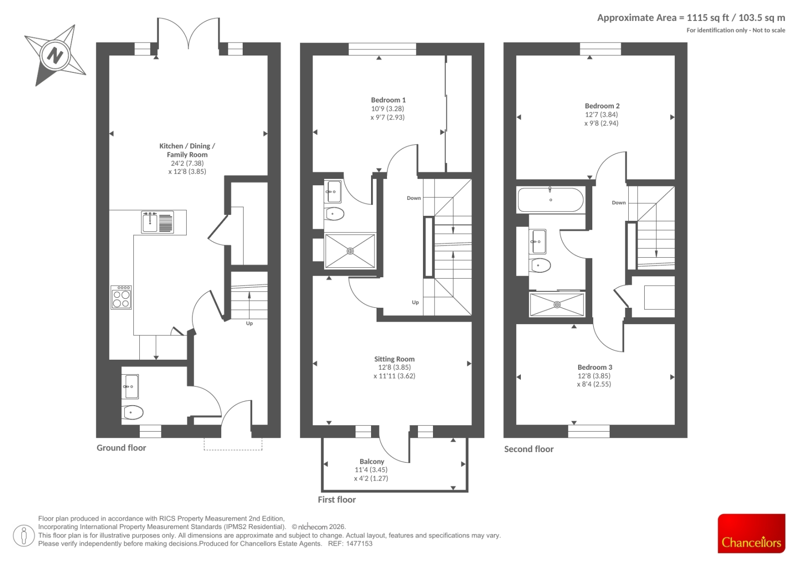 7 CHAMPLAIN STREET, Green Park - Convenient for Station and amenities, Reading floorplan
