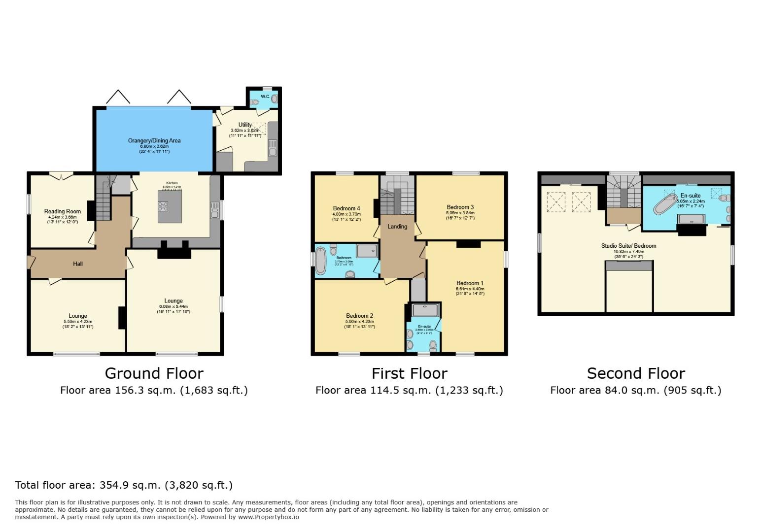 40, Kenwood Road, Sheffield floorplan