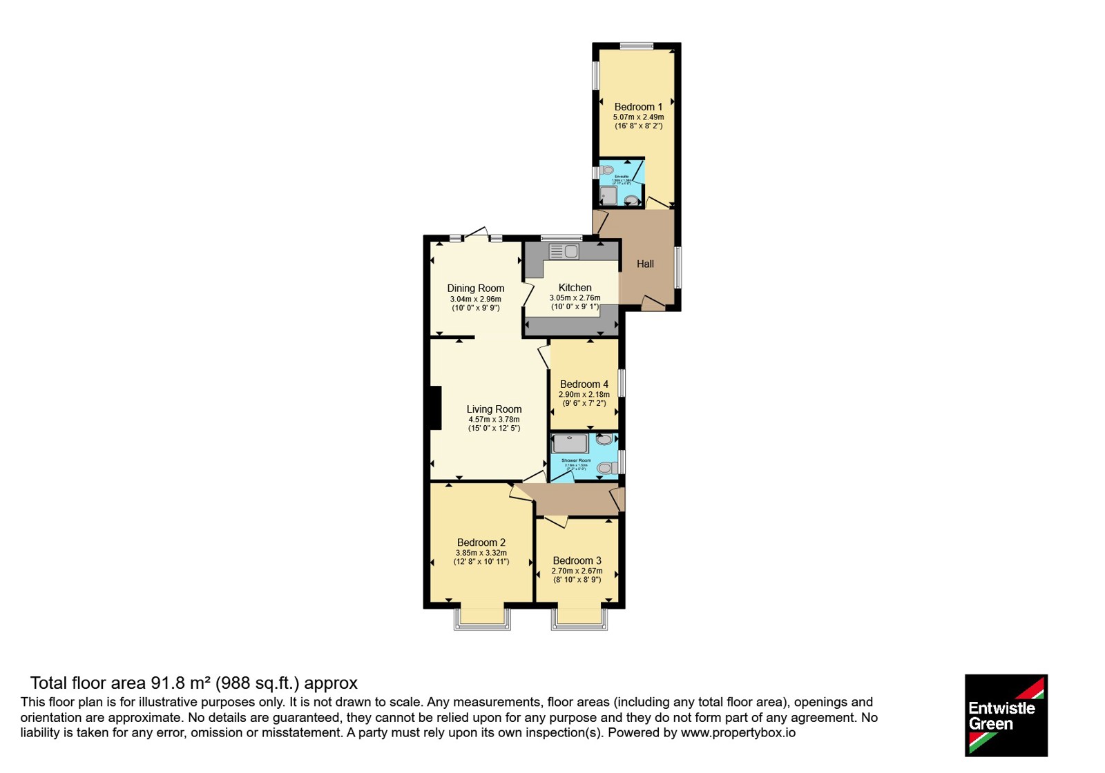 18, Sandhurst Way, Merseyside floorplan