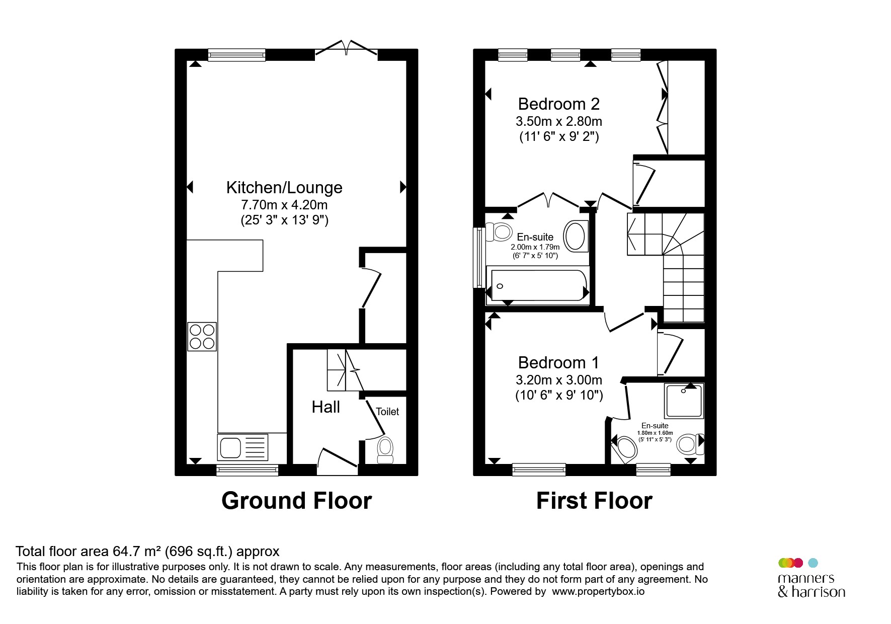 25, Geranium Close, Billingham floorplan
