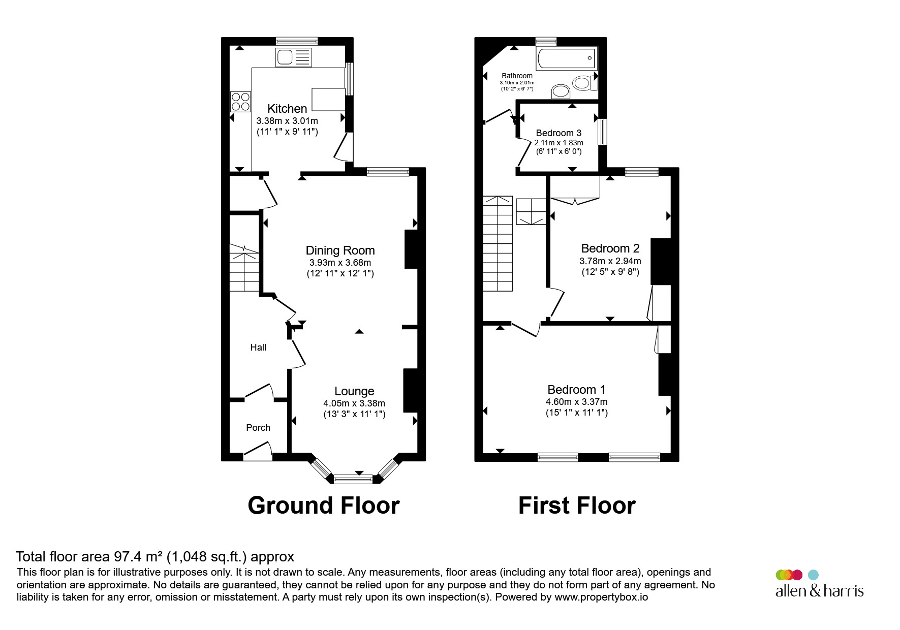 Hannah Street, Barry floorplan