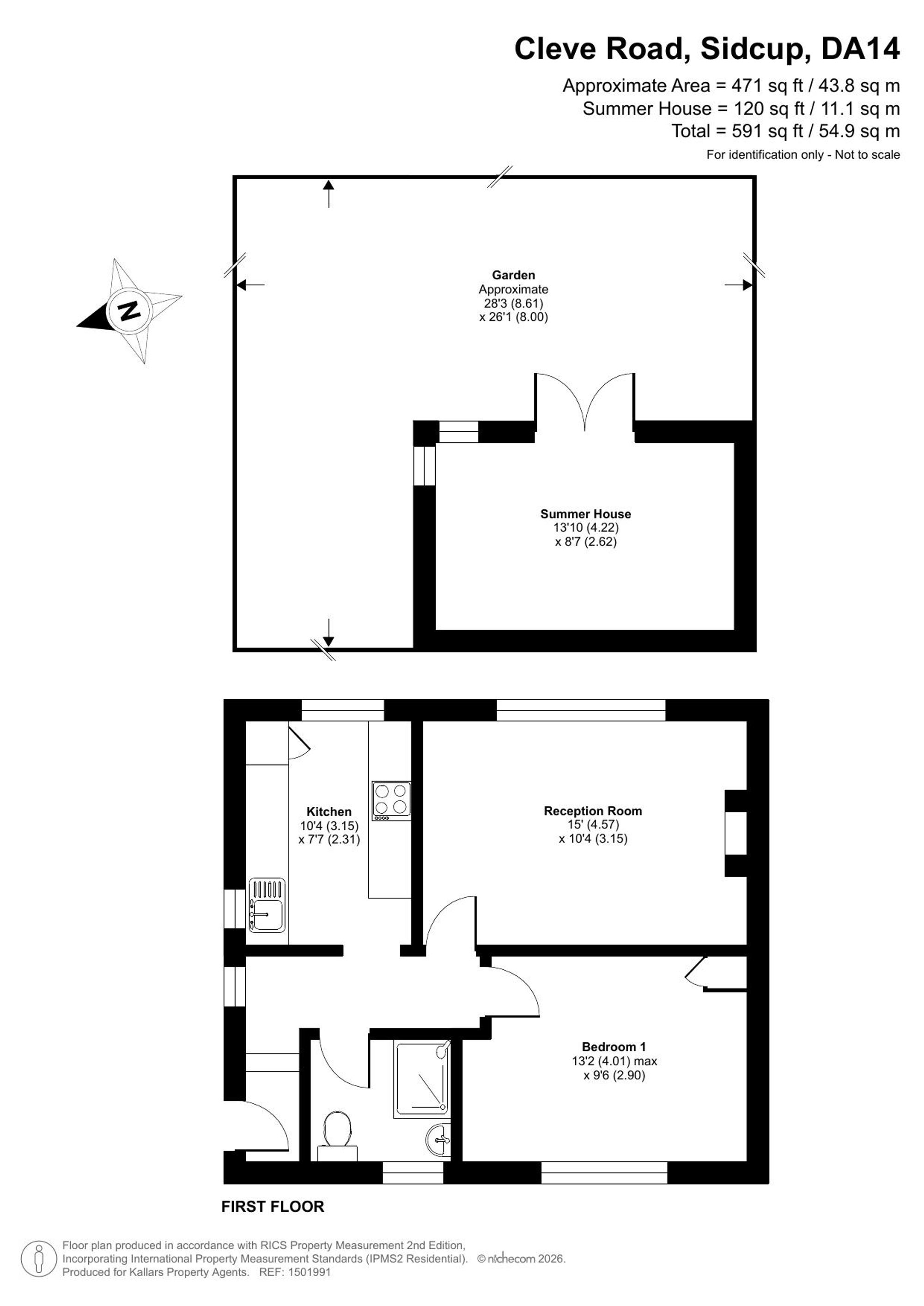 50 Cleve Road, Sidcup floorplan